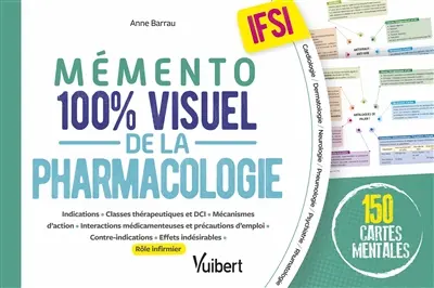 Mémento 100 % visuel de la pharmacologie, IFSI : 150 cartes mentales
