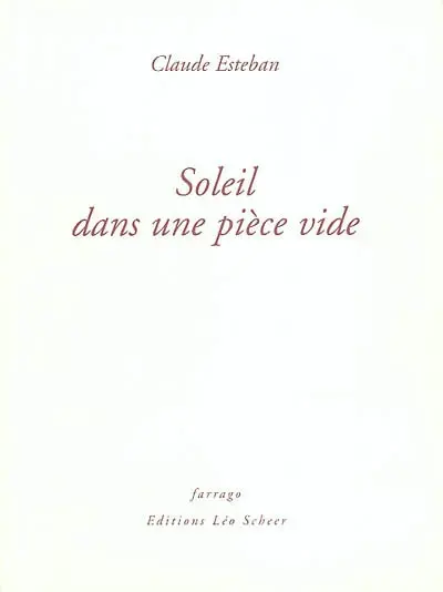 Soleil dans une pièce vide