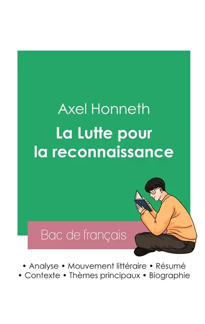 Réussir son Bac de philosophie 2023 : Analyse de La Lutte pour la reconnaissance de Axel Honneth