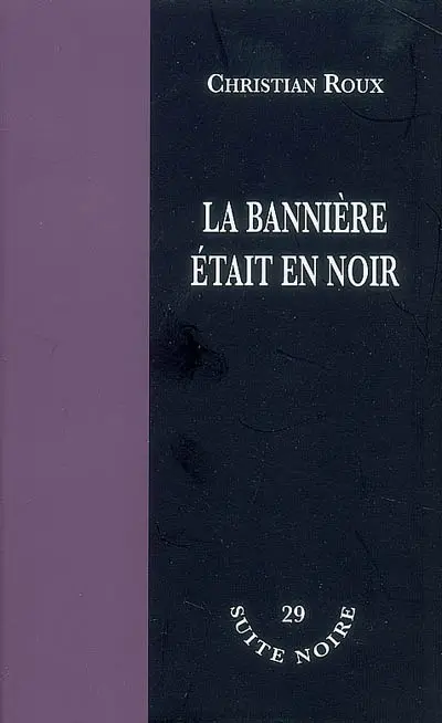 La bannière était en noir