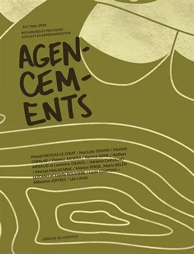 Agencements : recherches et pratiques sociales en expérimentation, n° 14