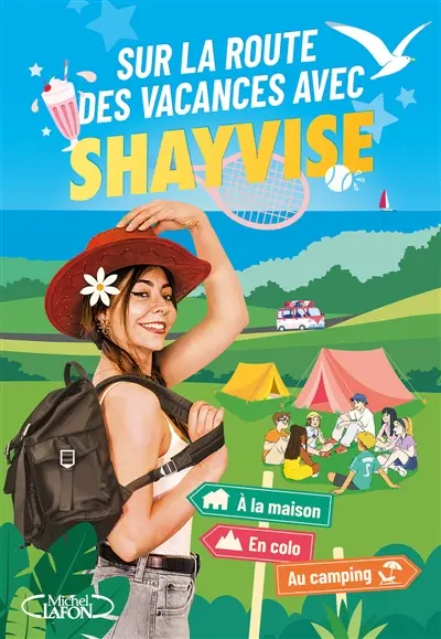 Sur la route des vacances avec Shayvise : Le cahier de jeux