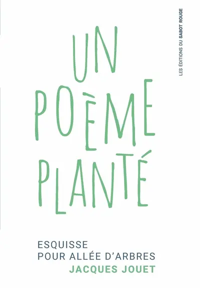Un poème planté : esquisse pour allée d'arbres