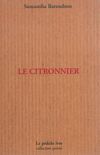 Le citronnier