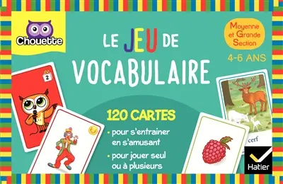 Le jeu de vocabulaire : moyenne et grande section : 4-6 ans