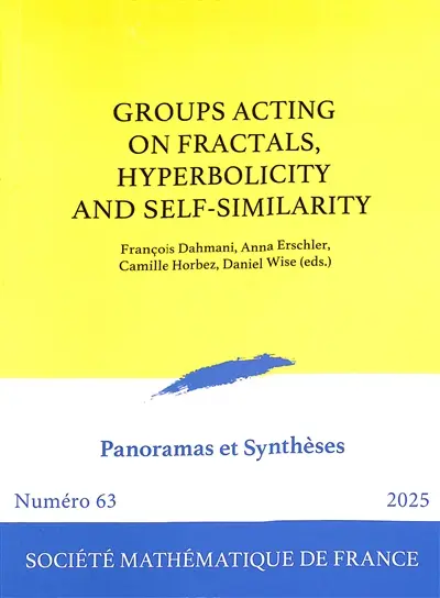 Groups acting on fractals, hyperbolicity and self-similarity