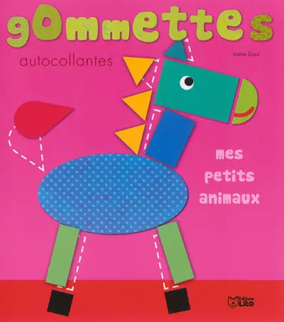 Le cheval : gommettes autocollantes