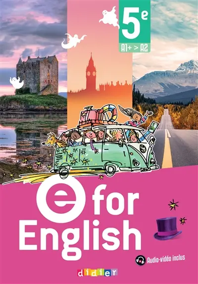 E for English : anglais 5e : livre élève