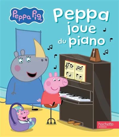 Peppa Pig. Peppa joue du piano