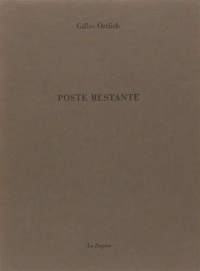 Poste restante