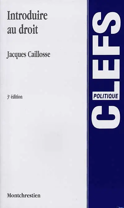 Introduire au droit