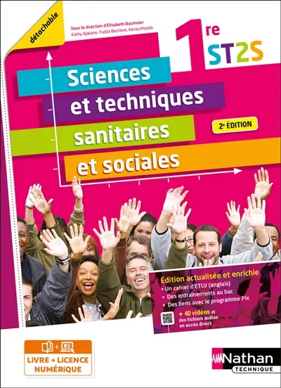 Sciences & techniques sanitaires et sociales, 1re ST2S