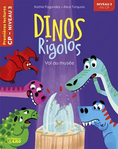 Dinos rigolos. Vol au musée