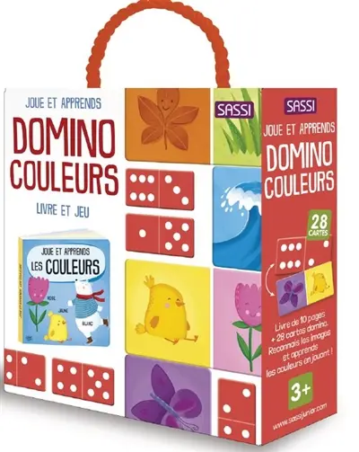Domino couleurs : livre et jeu