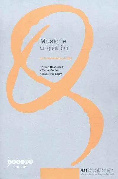 Musique au quotidien : de la maternelle au CE1