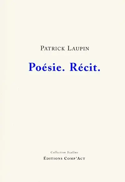 Poésie, récit