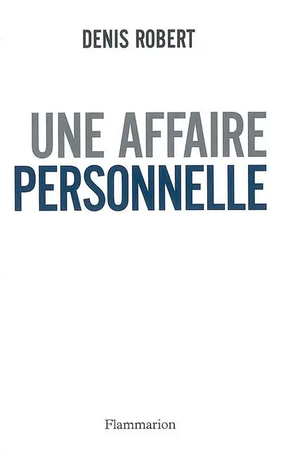 Une affaire personnelle