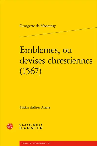 Emblemes, ou Devises chrestiennes (1567)