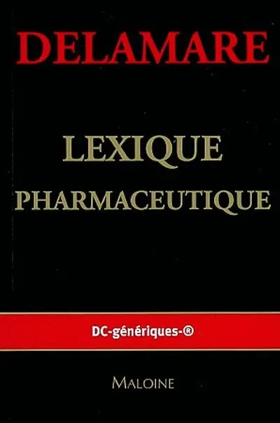 Lexique pharmaceutique