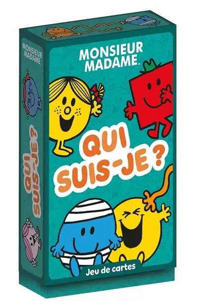 Les Monsieur Madame : Boite de cartes : Qui suis-je ?