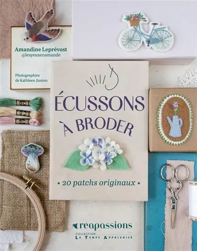 Ecussons à broder : 20 patchs originaux