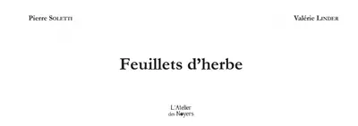 Feuillets d'herbe