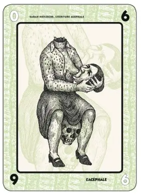 Sarah Nietzsche, l'écriture acéphale. Vol. 2. Cartes de Nietzsche, Nerval et l'acéphale