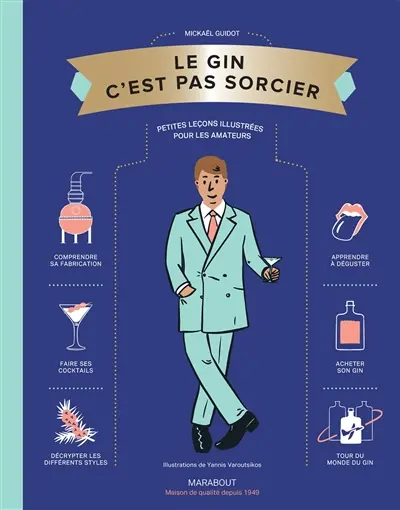 Le gin c'est pas sorcier : petites leçons illustrées pour les amateurs