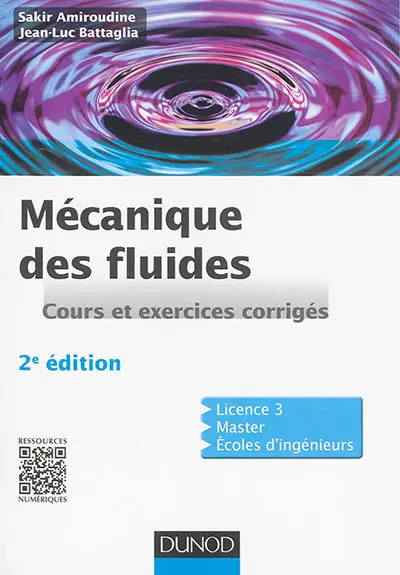 Mécanique des fluides : cours et exercices corrigés