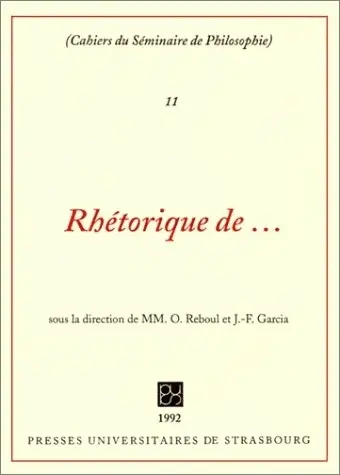 Rhétorique de...