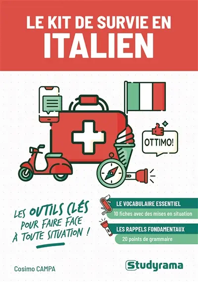 Le kit de survie en italien : les outils clés pour faire face à toute situation !
