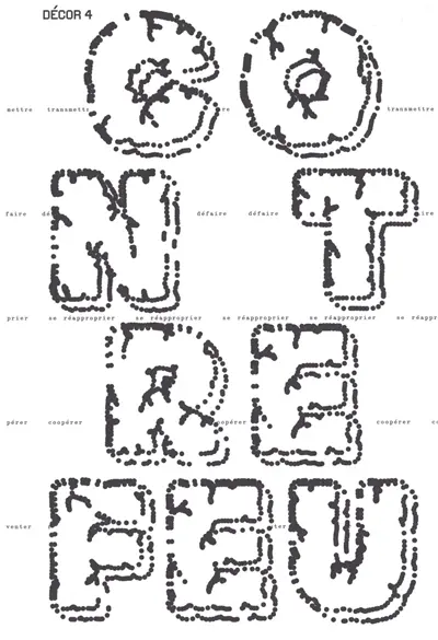 Décor, n° 4. Contrefeu