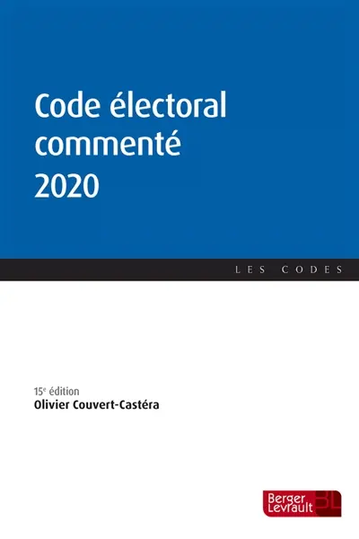 Code électoral commenté 2020