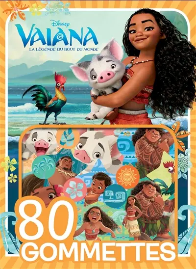 Vaiana : 80 gommettes