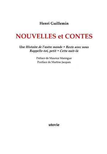 Nouvelles et contes