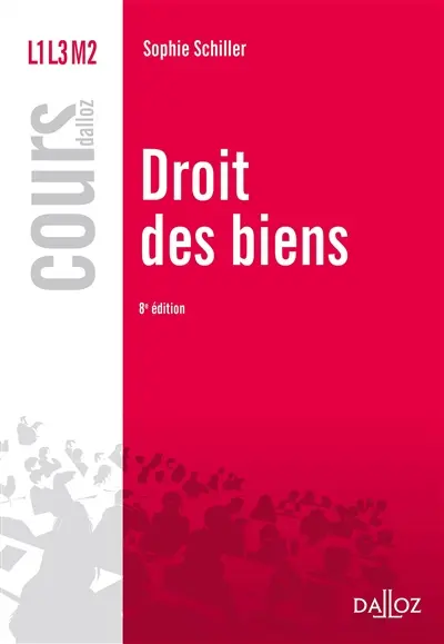 Droit des biens 2017 : L1 L3 M2