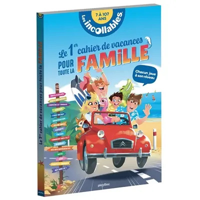 Family : le 1er cahier de vacances de la famille