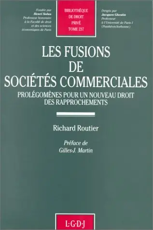 Fusions dans les sociétés commerciales