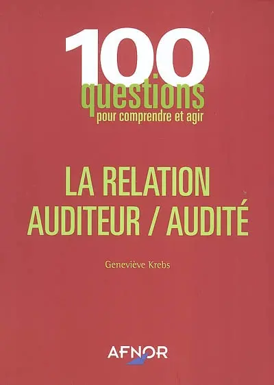 La relation auditeur-audité