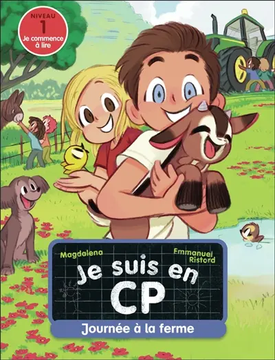 Je suis en CP. Vol. 19. Journée à la ferme : niveau 1