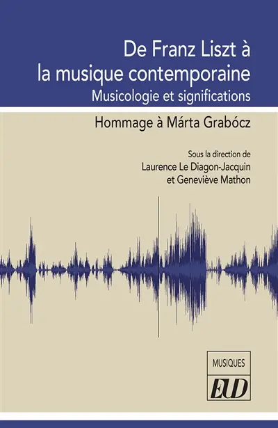 De Franz Liszt à la musique contemporaine : musicologie et significations : hommage à Marta Grabocz
