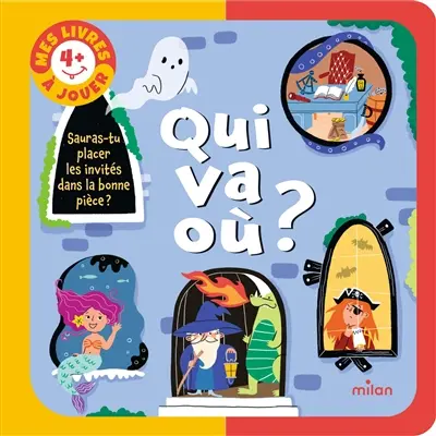 Qui va où ? : sauras-tu placer les invités dans la bonne pièce ?