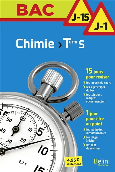Chimie terminale S