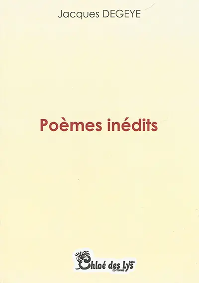 Poèmes inédits