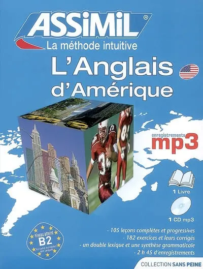L'anglais d'Amérique : pack CD MP3 : niveau atteint B2