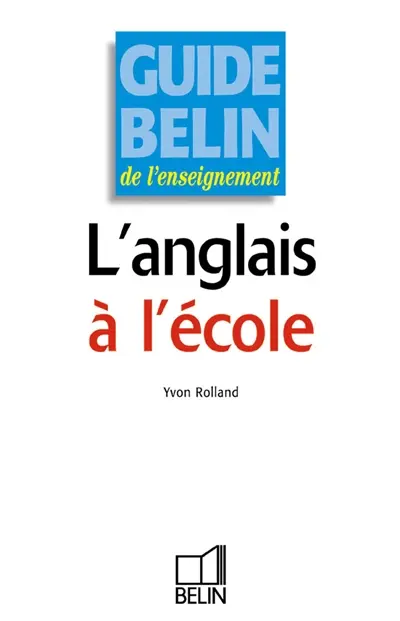 L'anglais à l'école