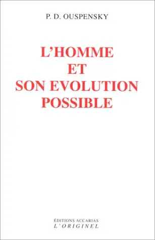 L'homme et son évolution possible
