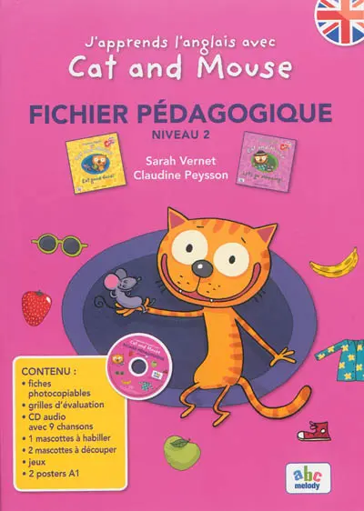 J'apprends l'anglais avec Cat and Mouse : fichier pédagogique : niveau 2