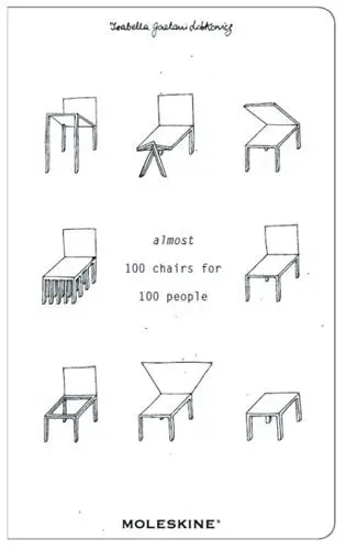 Almost 100 chairs for 100 People