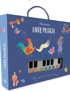 Mon premier livre musical : mes 6 premières chansons au piano